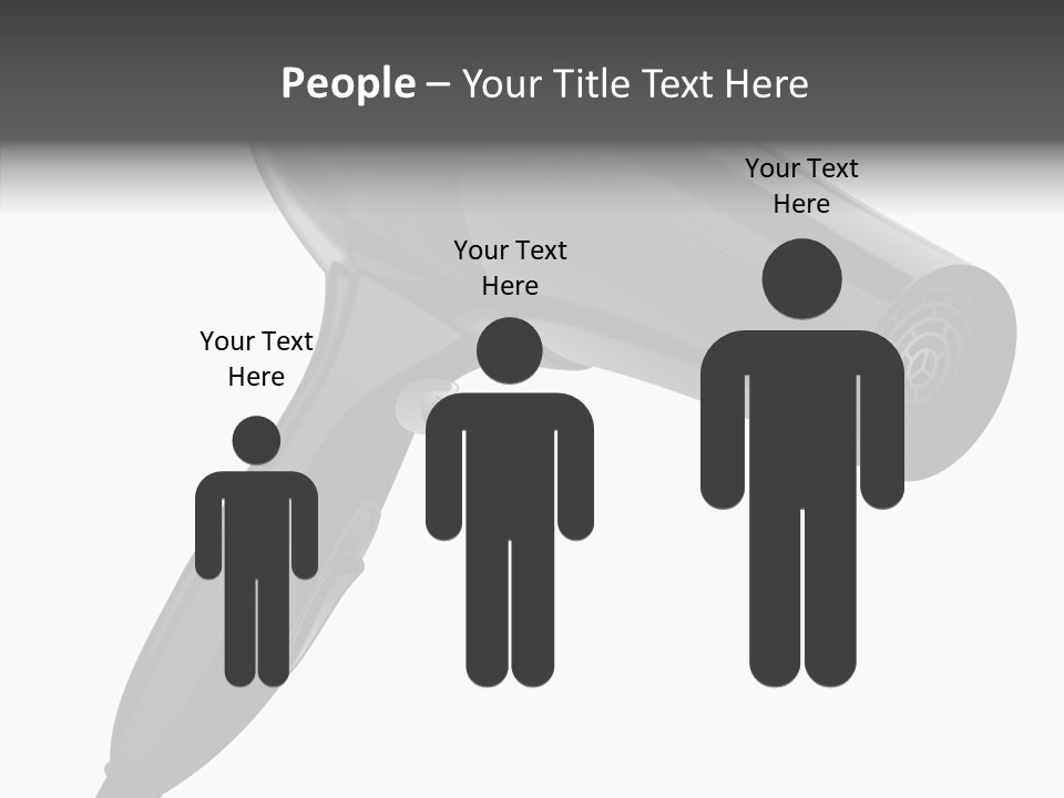 Salon Appliance Barber PowerPoint Template