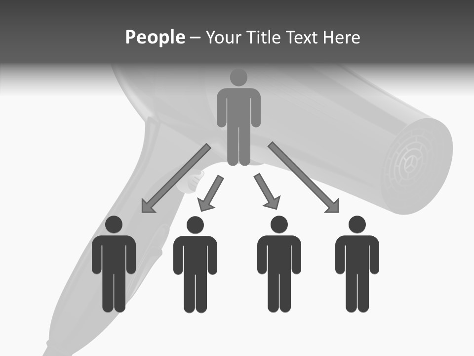 Salon Appliance Barber PowerPoint Template