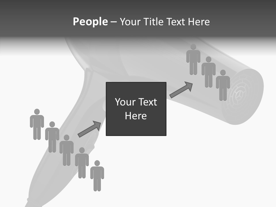 Salon Appliance Barber PowerPoint Template