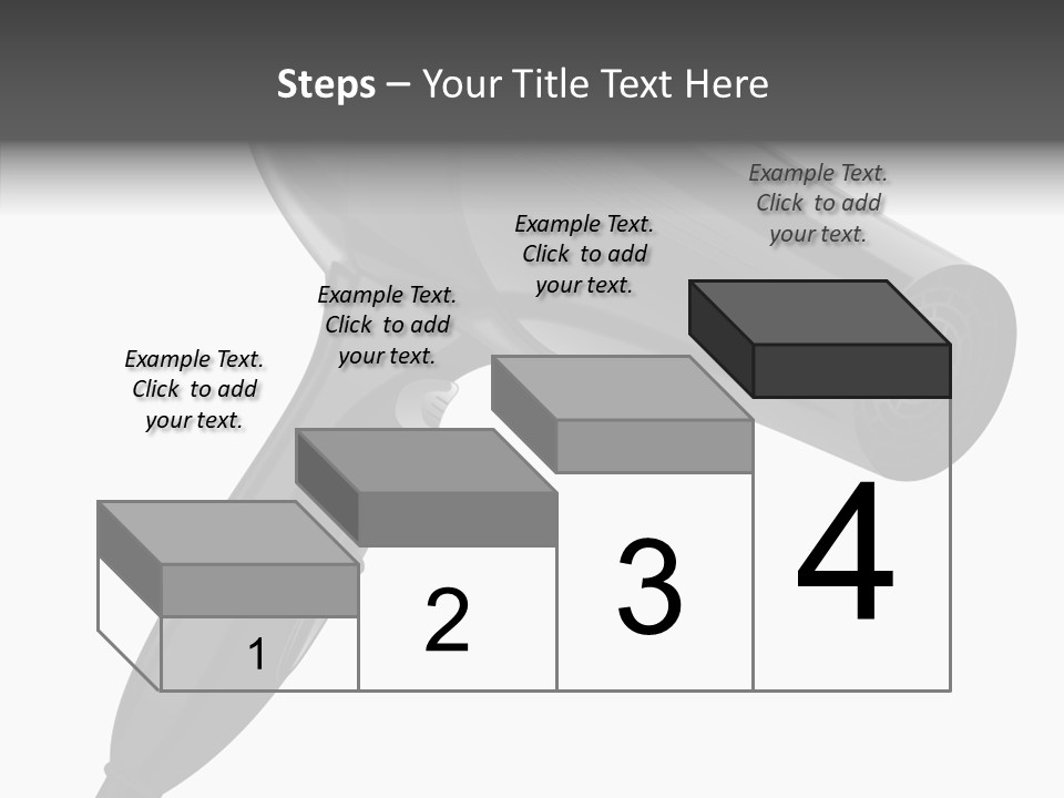 Salon Appliance Barber PowerPoint Template