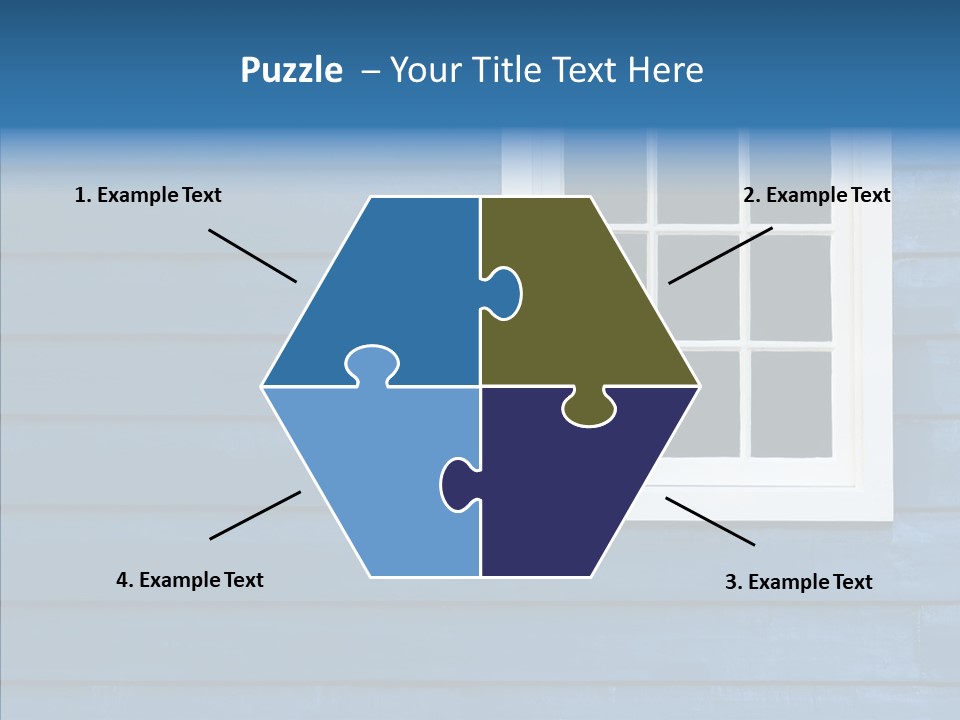 Traditional Exterior Wood PowerPoint Template