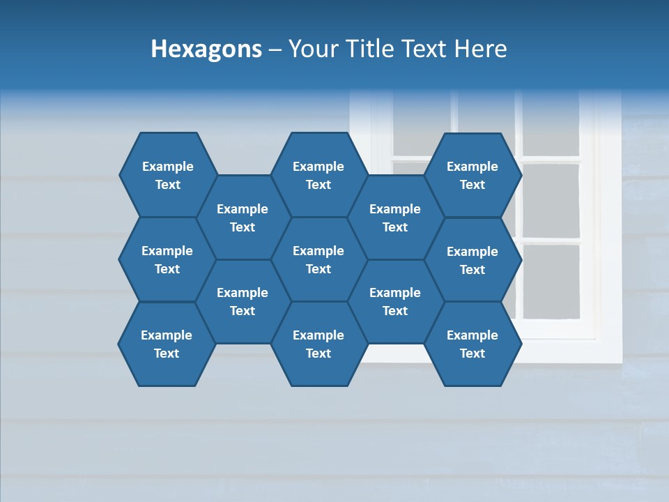 Traditional Exterior Wood PowerPoint Template