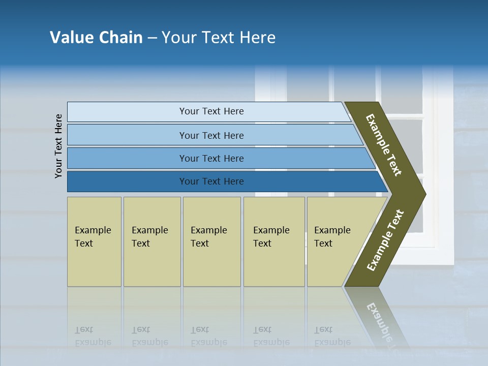 Traditional Exterior Wood PowerPoint Template