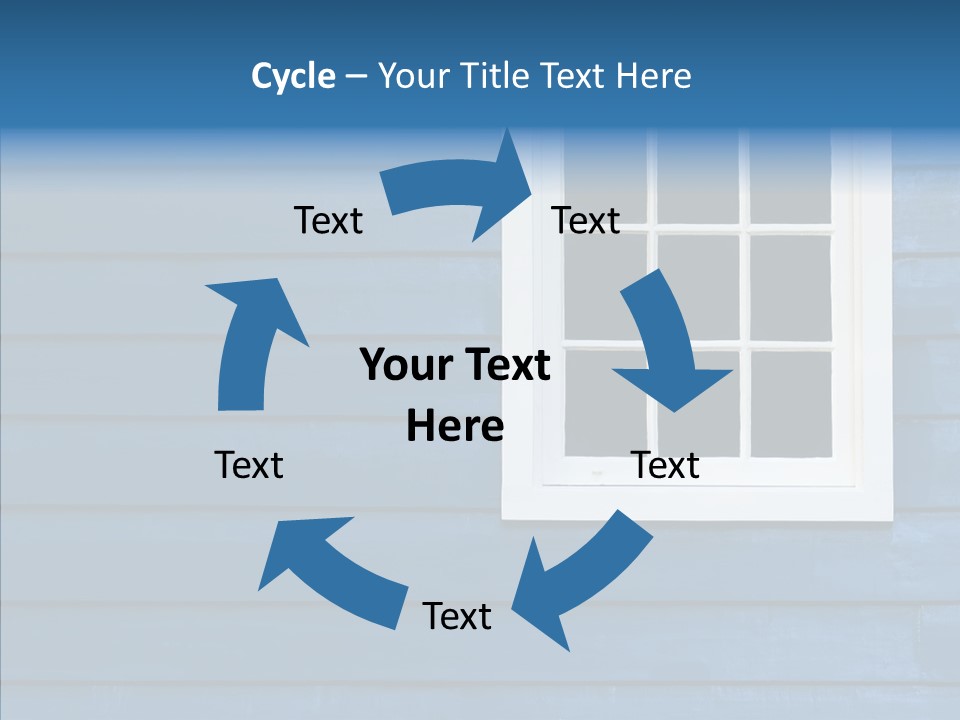 Traditional Exterior Wood PowerPoint Template