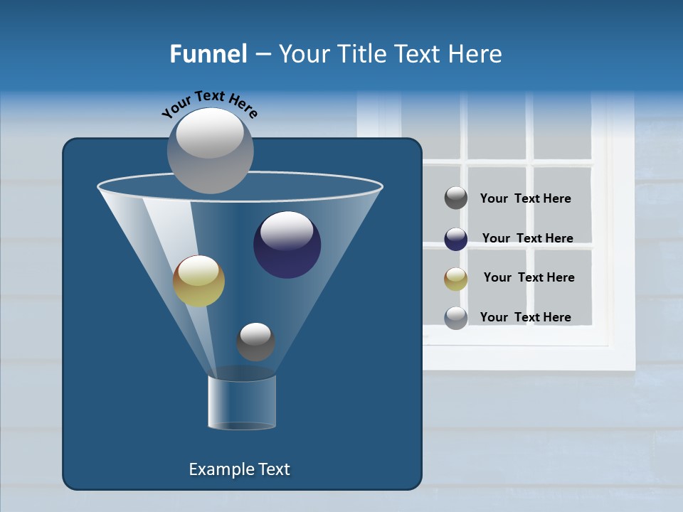 Traditional Exterior Wood PowerPoint Template