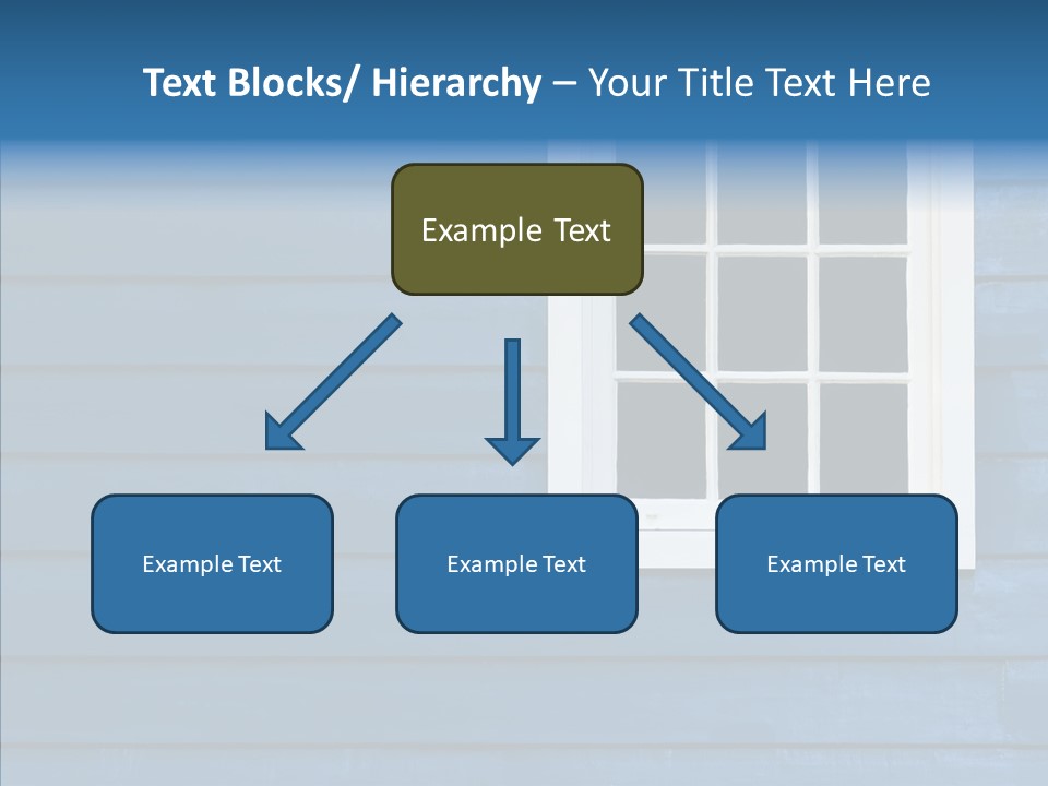 Traditional Exterior Wood PowerPoint Template
