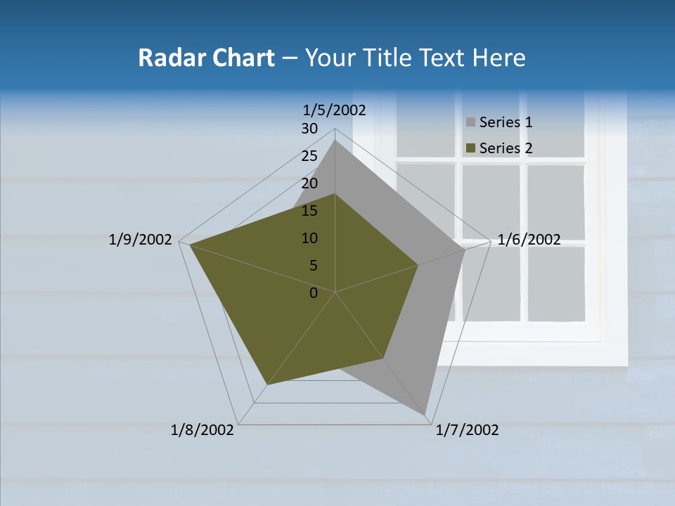 Traditional Exterior Wood PowerPoint Template
