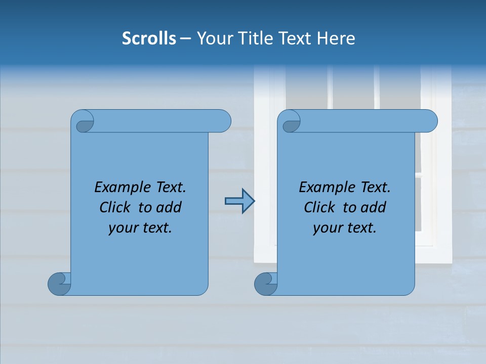 Traditional Exterior Wood PowerPoint Template