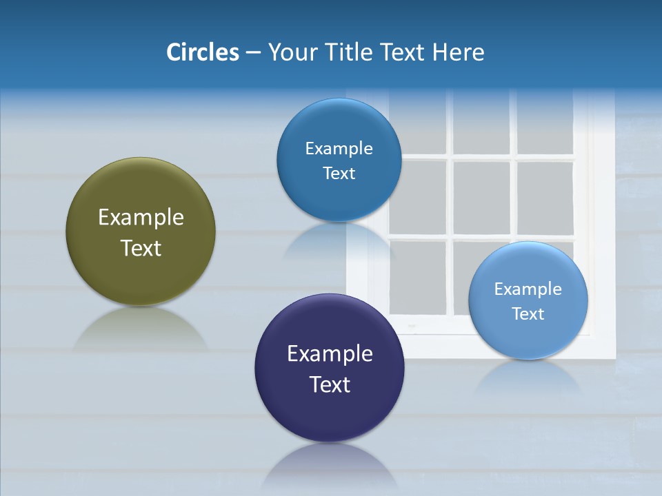 Traditional Exterior Wood PowerPoint Template