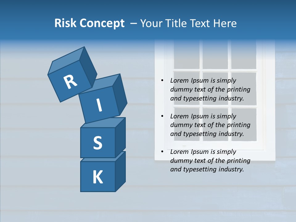 Traditional Exterior Wood PowerPoint Template