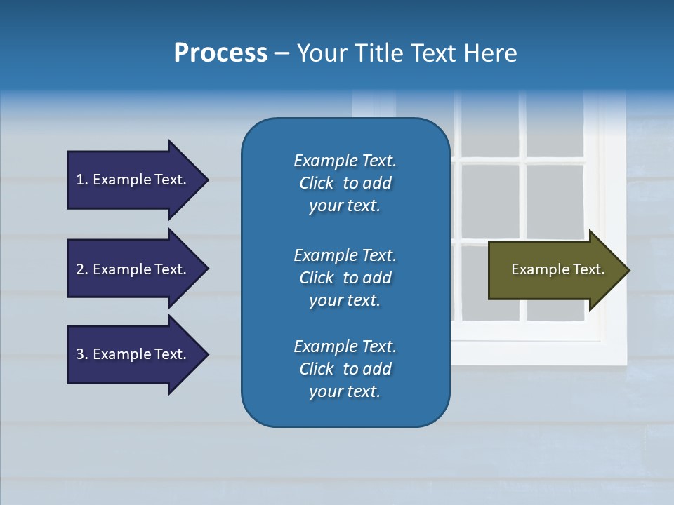 Traditional Exterior Wood PowerPoint Template