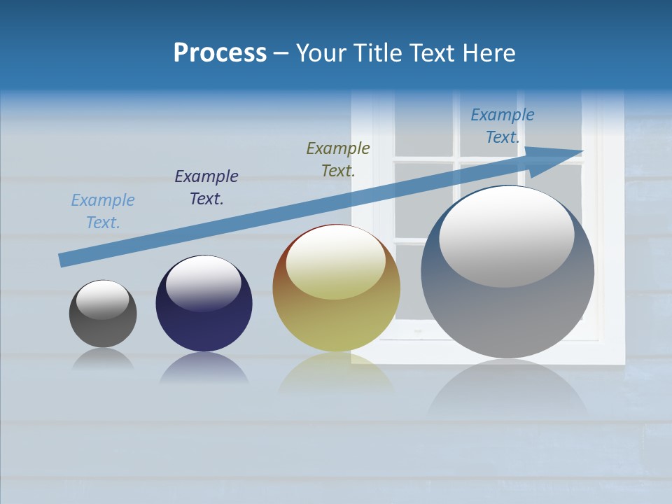 Traditional Exterior Wood PowerPoint Template