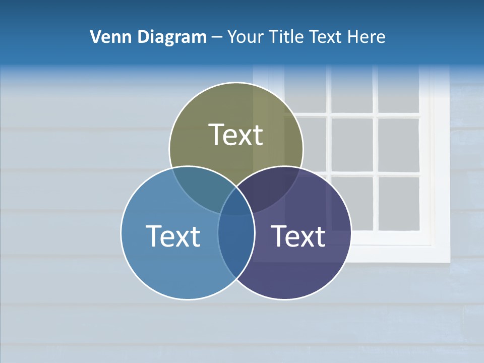 Traditional Exterior Wood PowerPoint Template