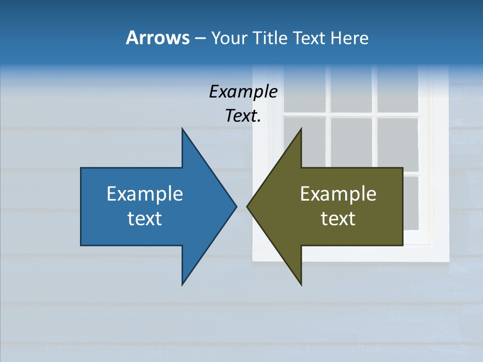Traditional Exterior Wood PowerPoint Template