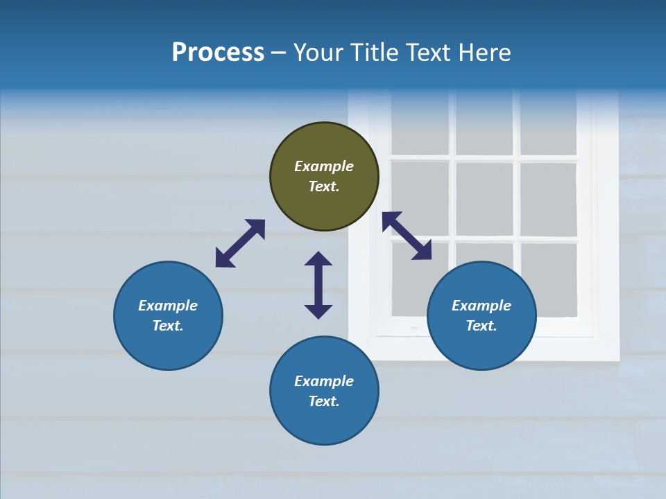 Traditional Exterior Wood PowerPoint Template