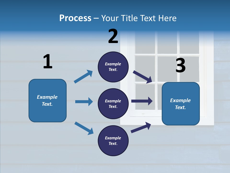 Traditional Exterior Wood PowerPoint Template