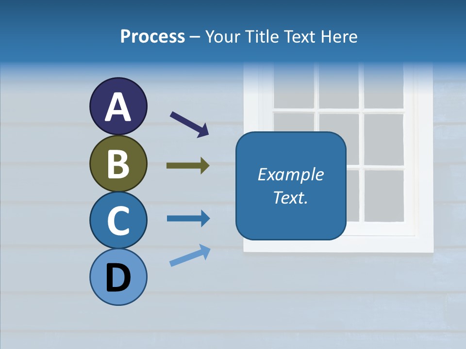 Traditional Exterior Wood PowerPoint Template