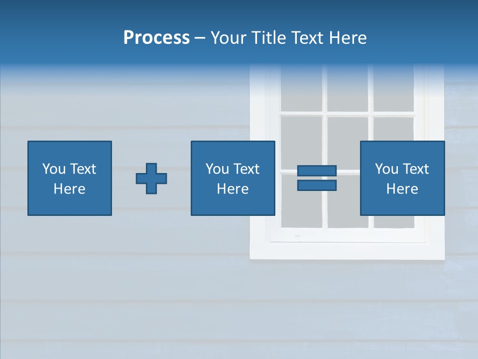 Traditional Exterior Wood PowerPoint Template