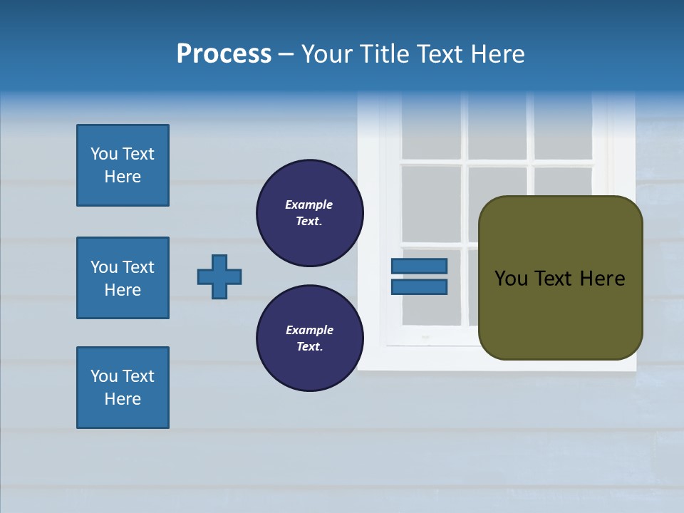 Traditional Exterior Wood PowerPoint Template