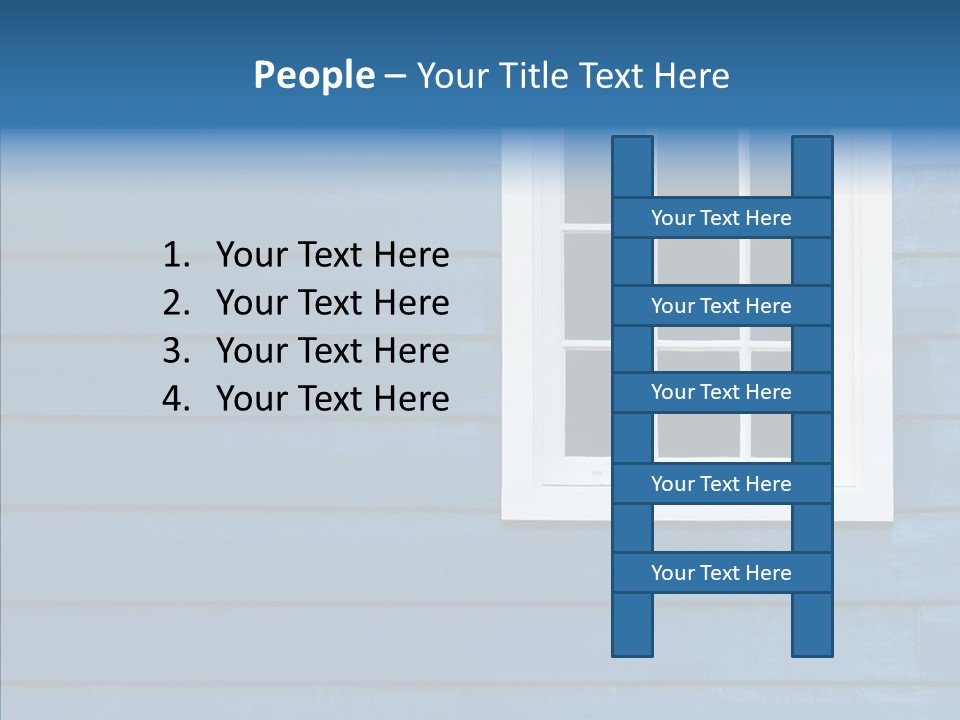 Traditional Exterior Wood PowerPoint Template