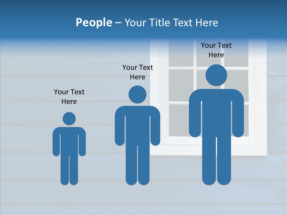 Traditional Exterior Wood PowerPoint Template