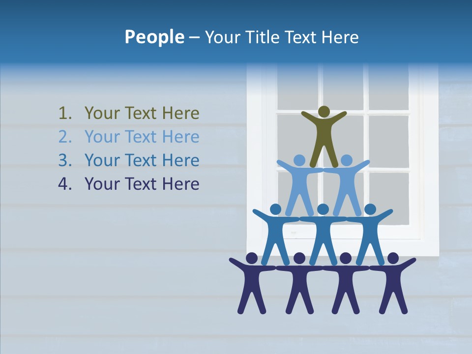 Traditional Exterior Wood PowerPoint Template