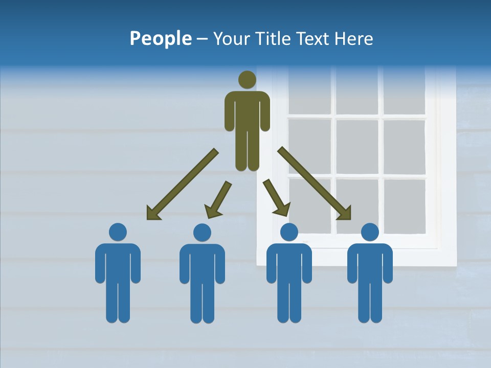 Traditional Exterior Wood PowerPoint Template