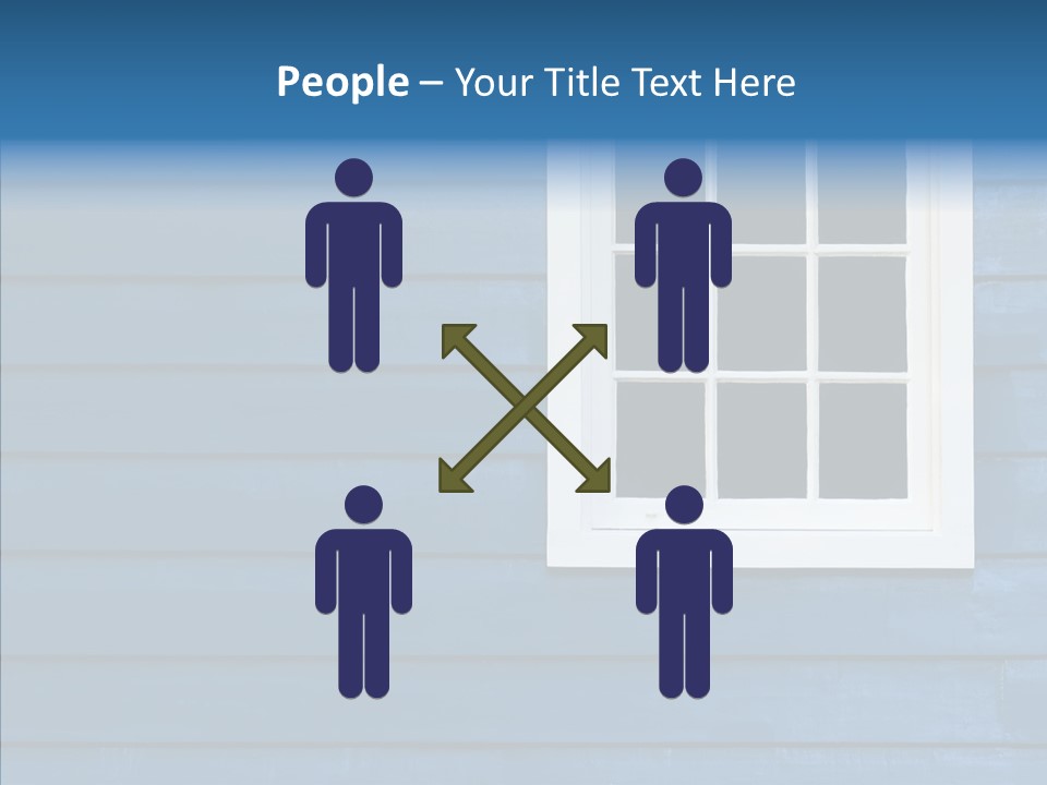 Traditional Exterior Wood PowerPoint Template