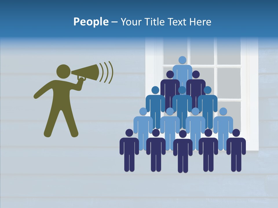 Traditional Exterior Wood PowerPoint Template