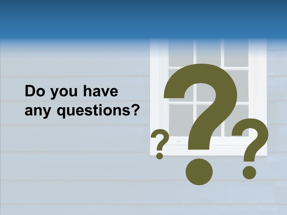 Traditional Exterior Wood PowerPoint Template