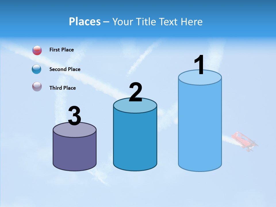 Formation Shape Flight PowerPoint Template