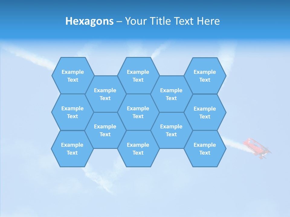 Formation Shape Flight PowerPoint Template