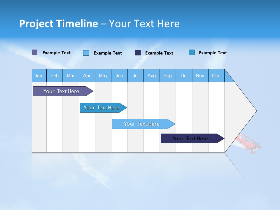 Formation Shape Flight PowerPoint Template