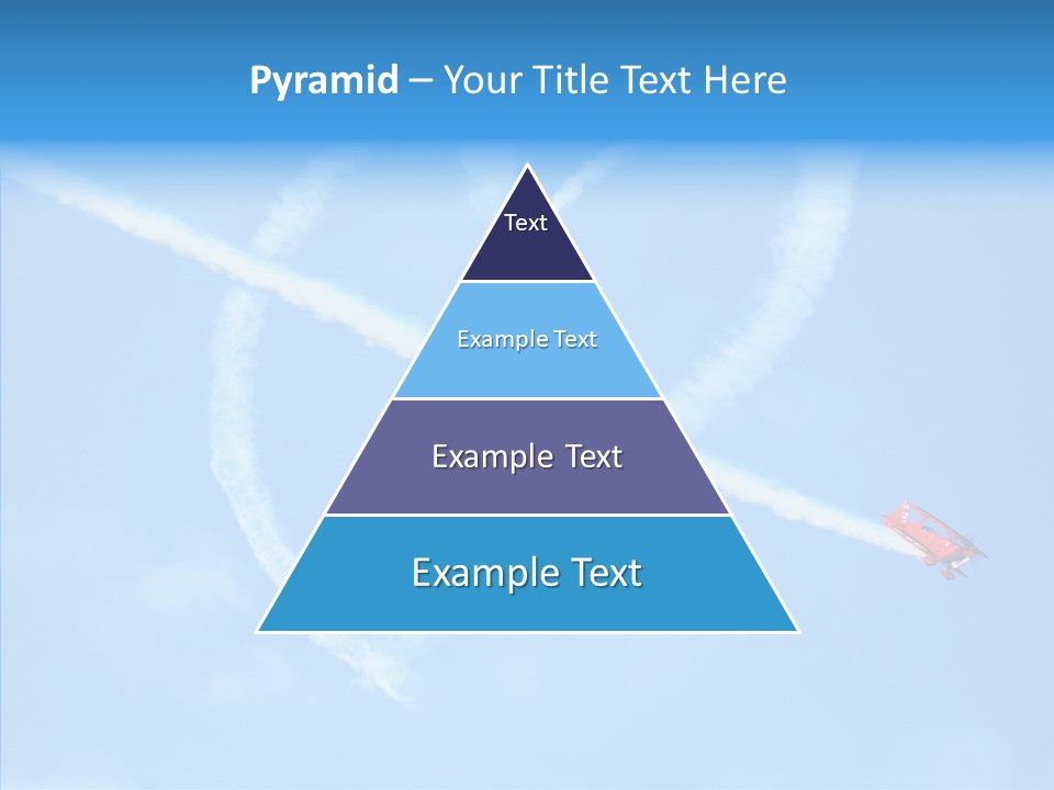 Formation Shape Flight PowerPoint Template