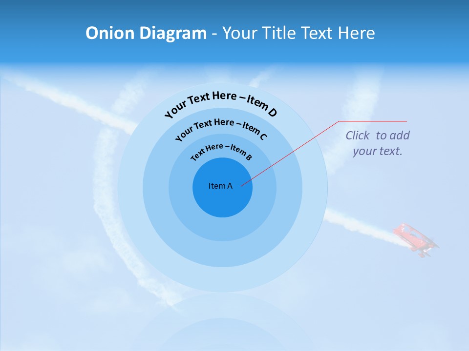 Formation Shape Flight PowerPoint Template