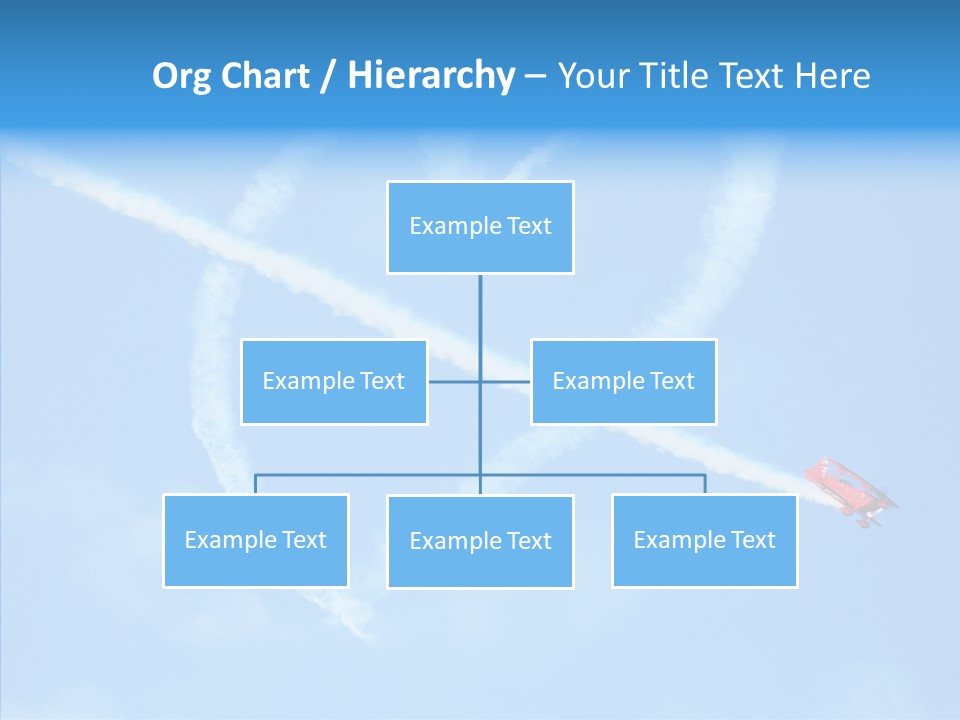 Formation Shape Flight PowerPoint Template
