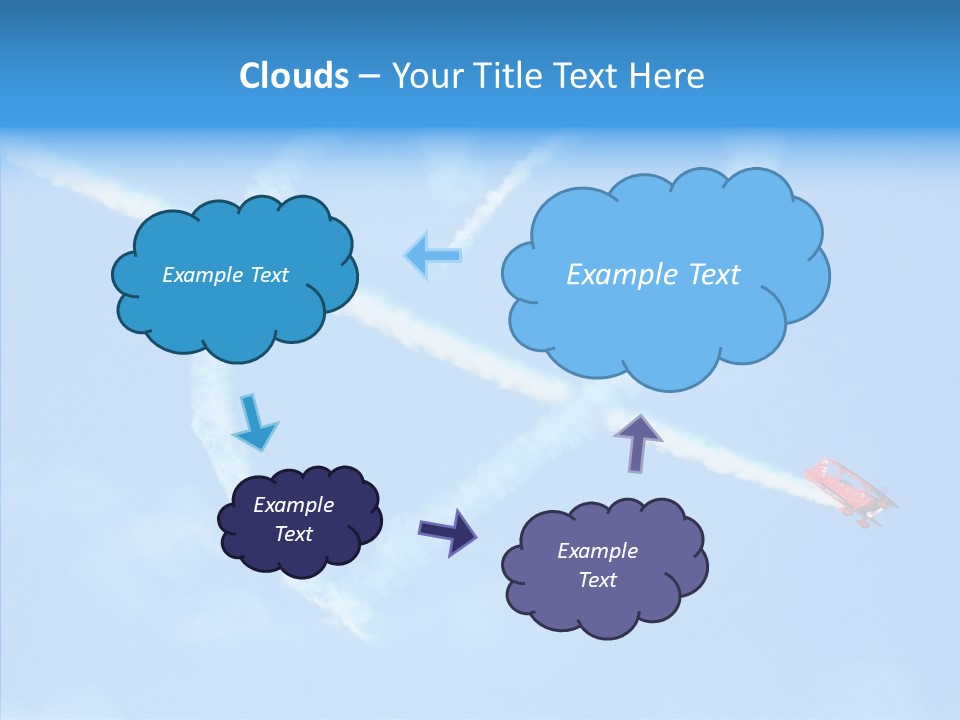 Formation Shape Flight PowerPoint Template