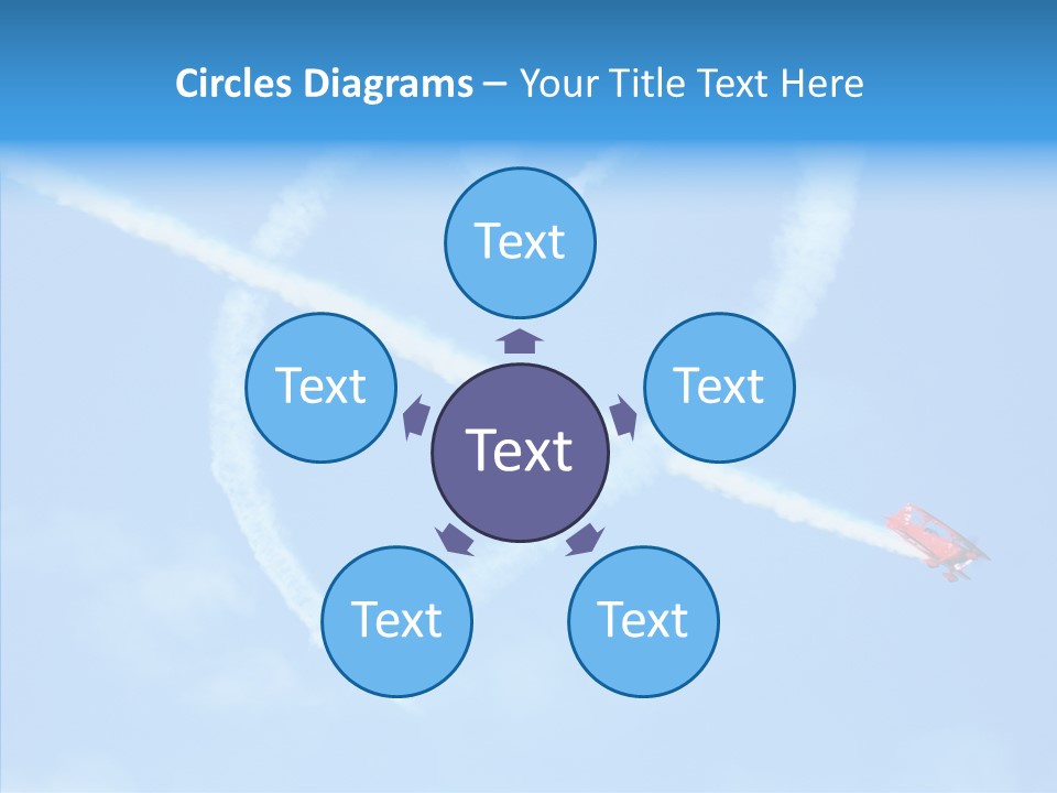 Formation Shape Flight PowerPoint Template