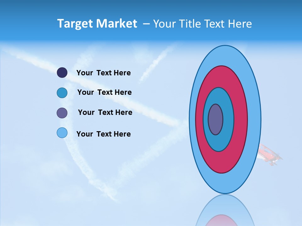 Formation Shape Flight PowerPoint Template