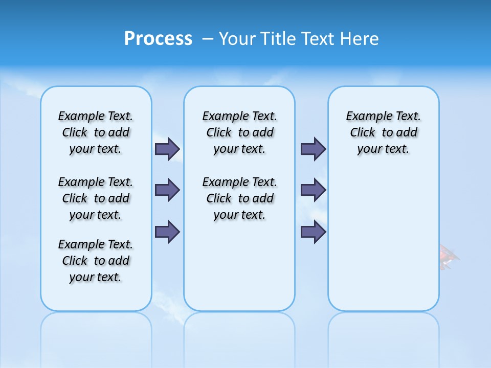 Formation Shape Flight PowerPoint Template