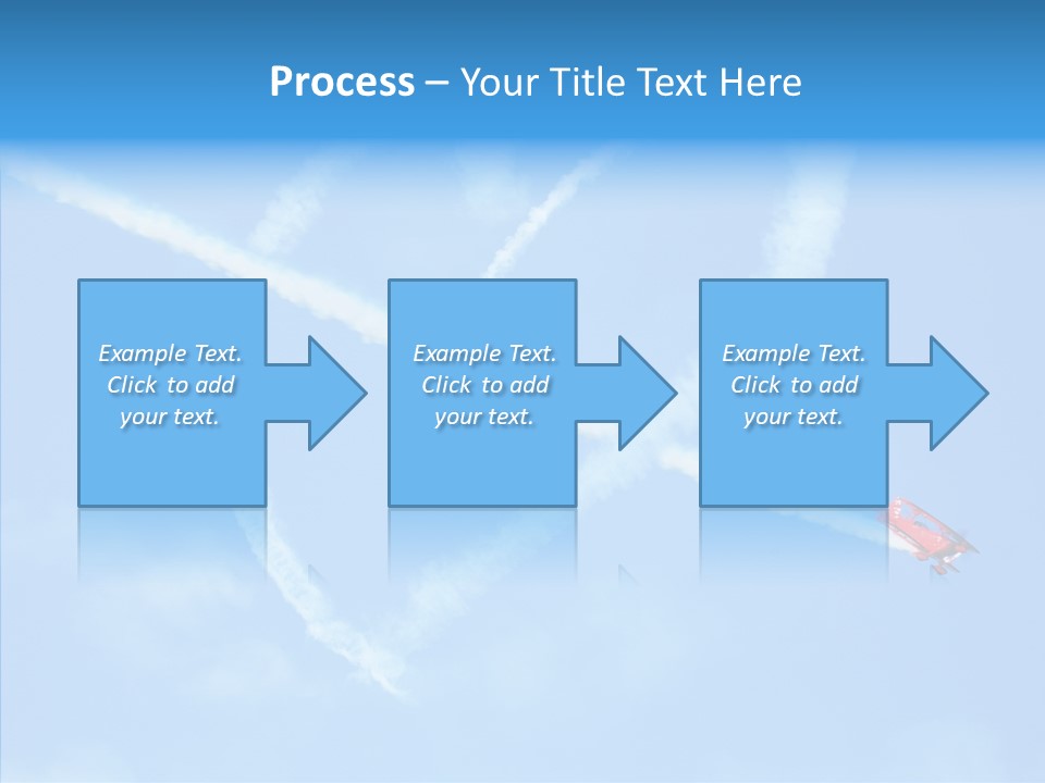 Formation Shape Flight PowerPoint Template