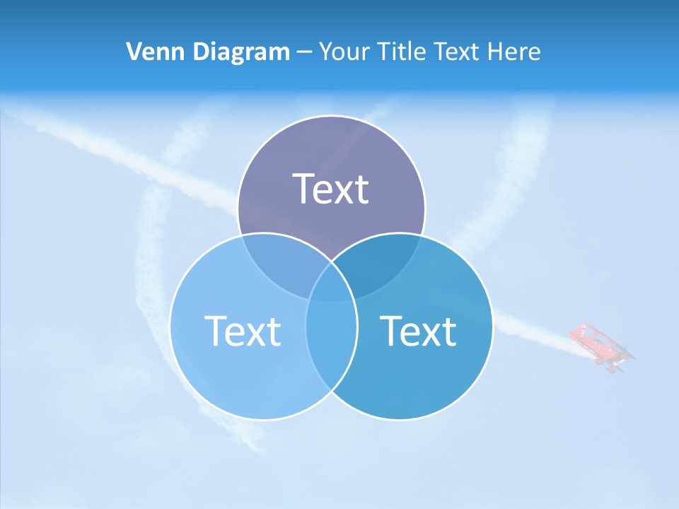 Formation Shape Flight PowerPoint Template