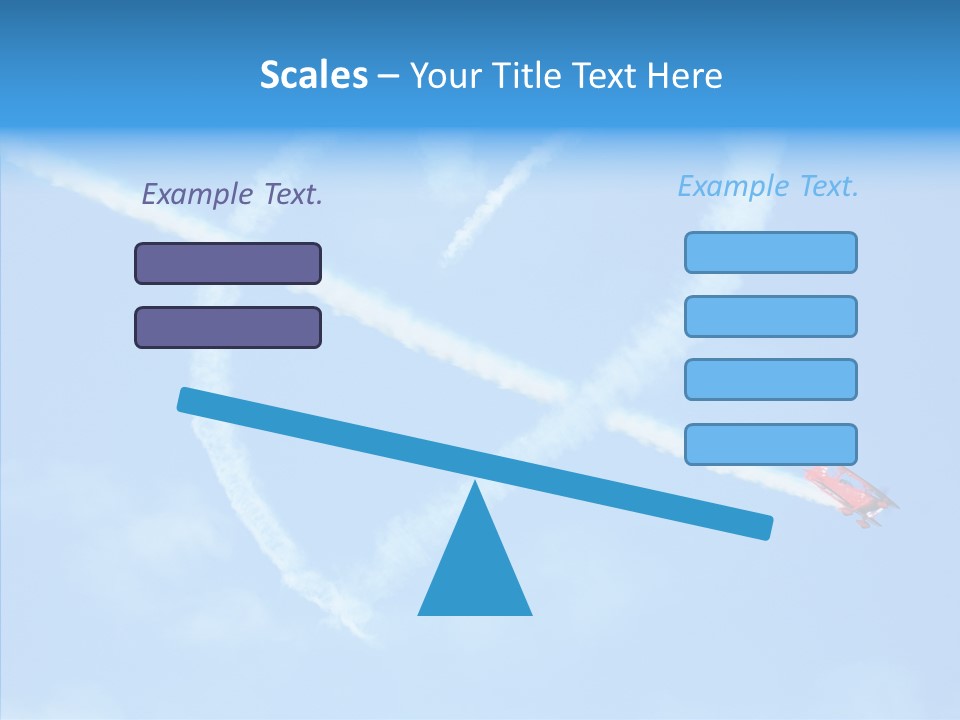 Formation Shape Flight PowerPoint Template