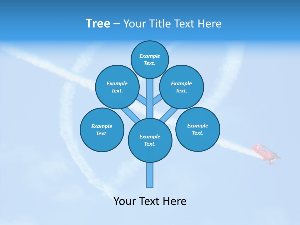 Formation Shape Flight PowerPoint Template
