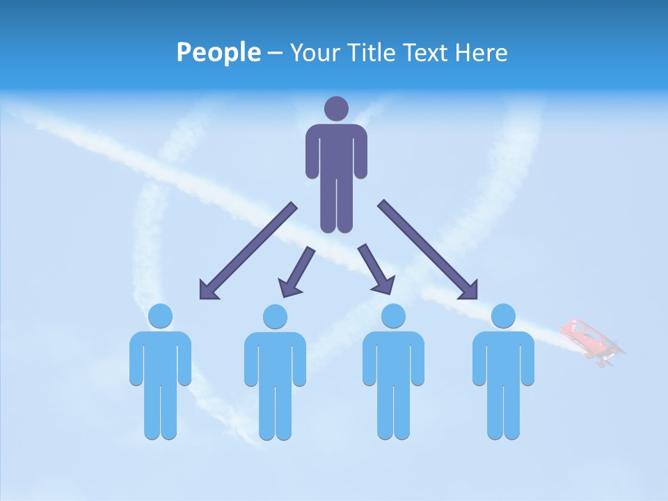 Formation Shape Flight PowerPoint Template