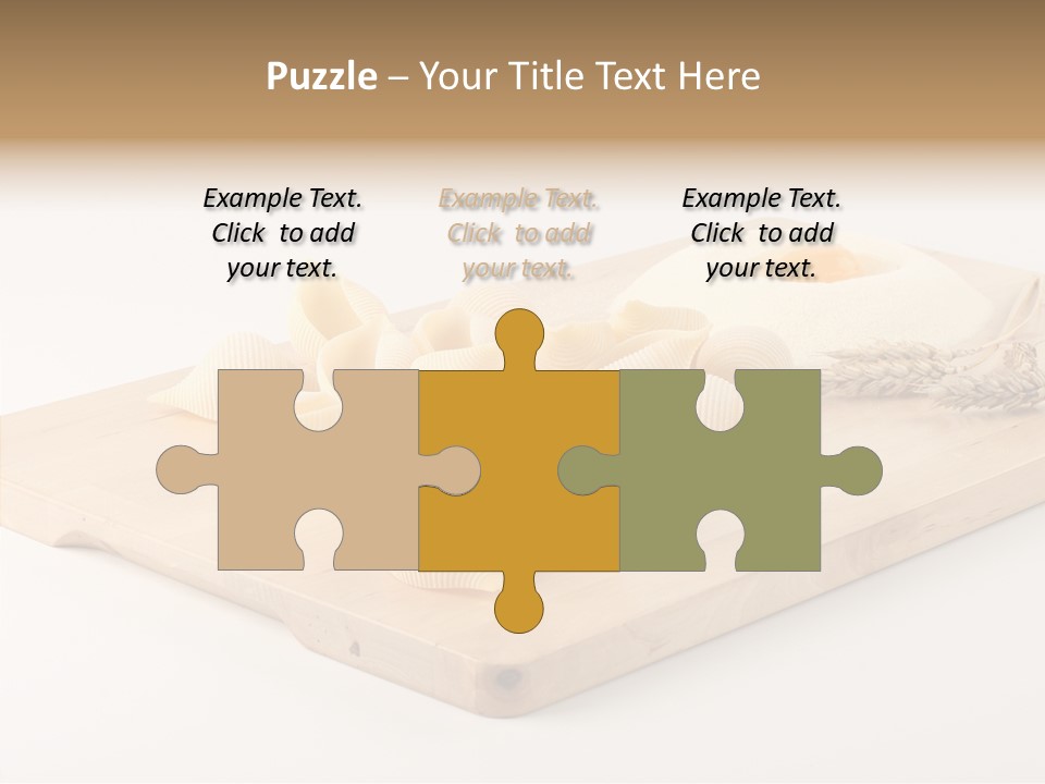 Wheat Flour Culinary PowerPoint Template