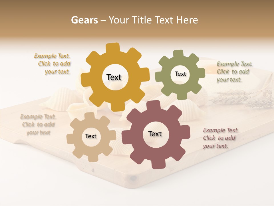 Wheat Flour Culinary PowerPoint Template