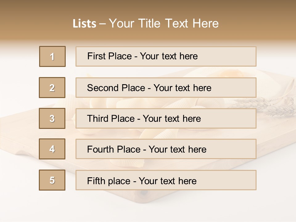 Wheat Flour Culinary PowerPoint Template