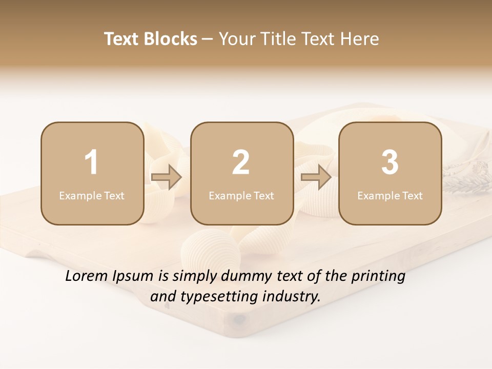 Wheat Flour Culinary PowerPoint Template