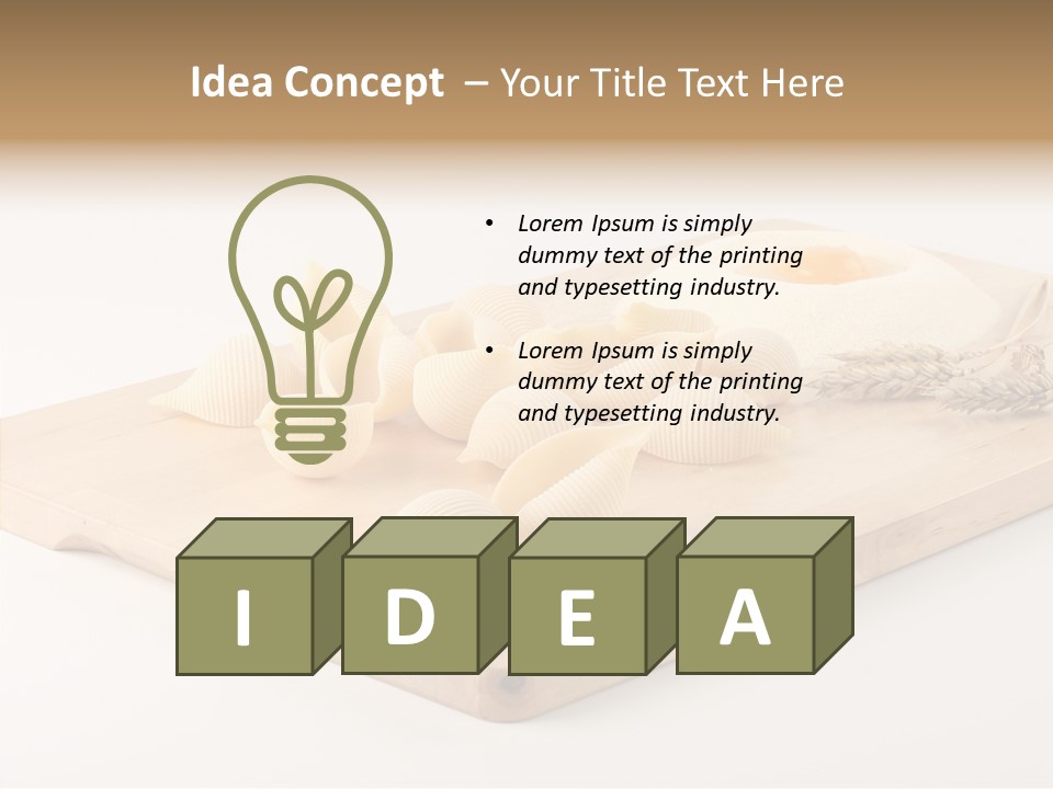 Wheat Flour Culinary PowerPoint Template